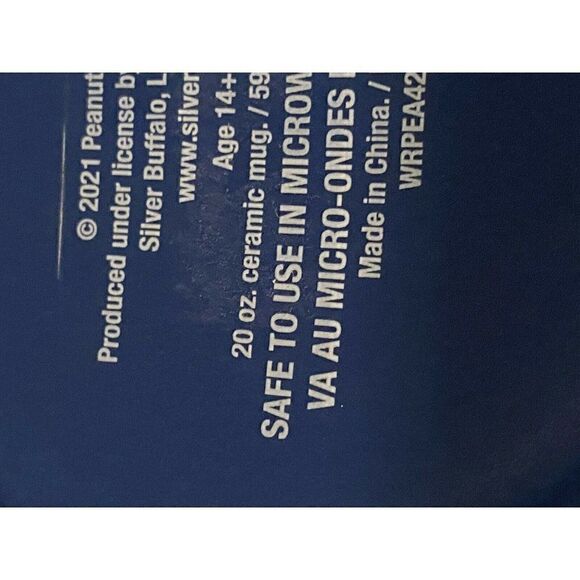 Peanuts Squad Mug 20 oz Snoopy Charlie Brown - Picture 5 of 5